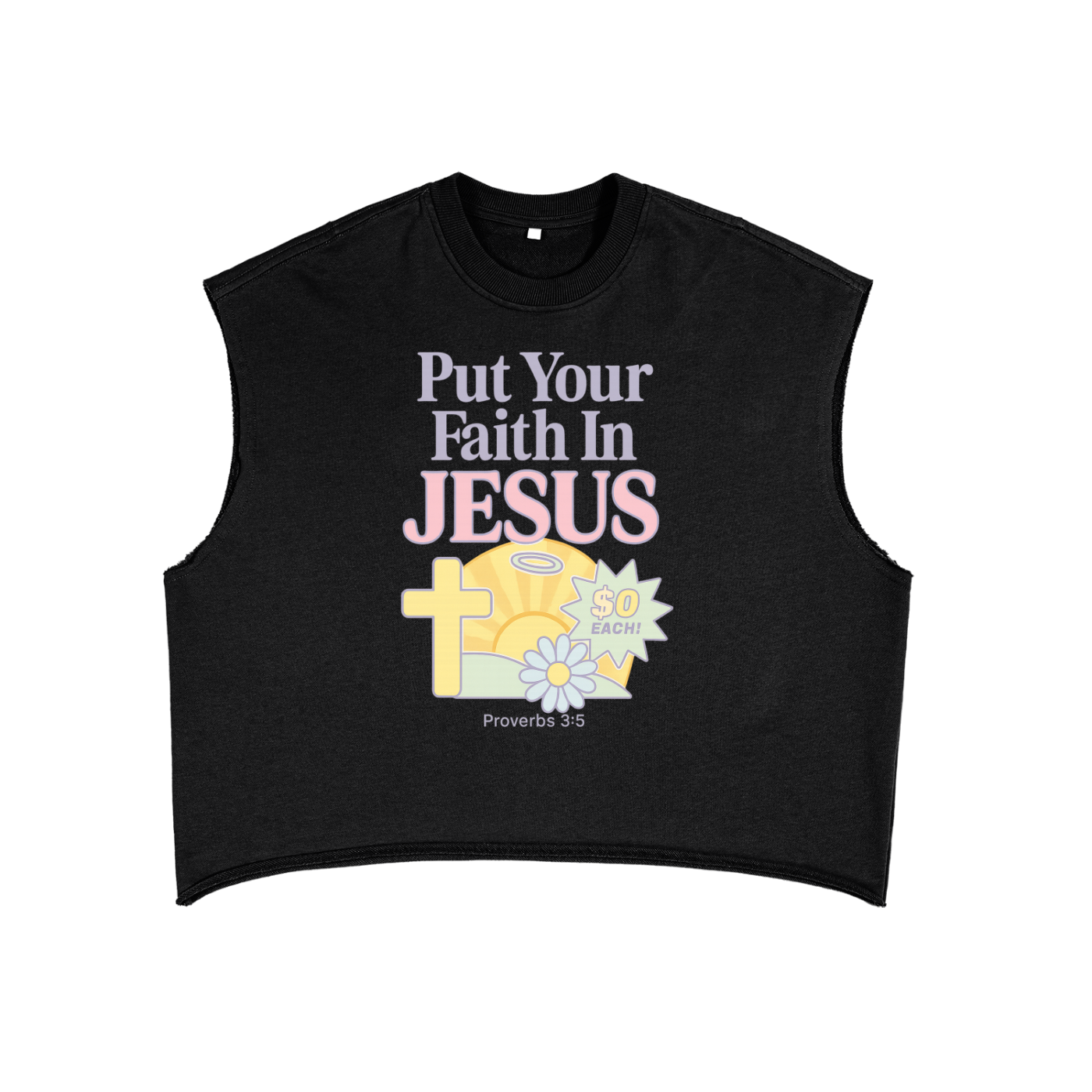 His Grace is Free Boxy Tank top