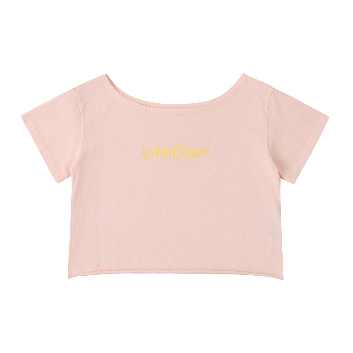 Off The Shoulder Halo Logo T-shirt