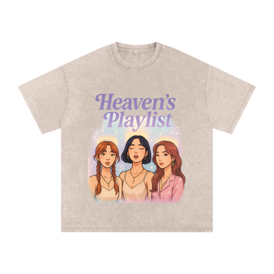 Heaven’s Playlist Heavy Oversized T