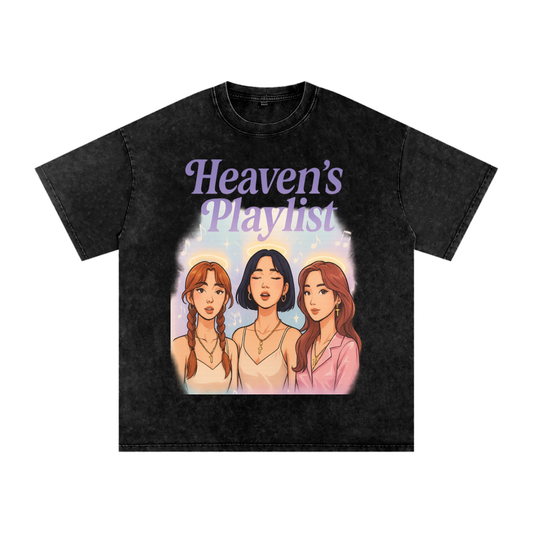 Heaven’s Playlist Heavy Oversized T
